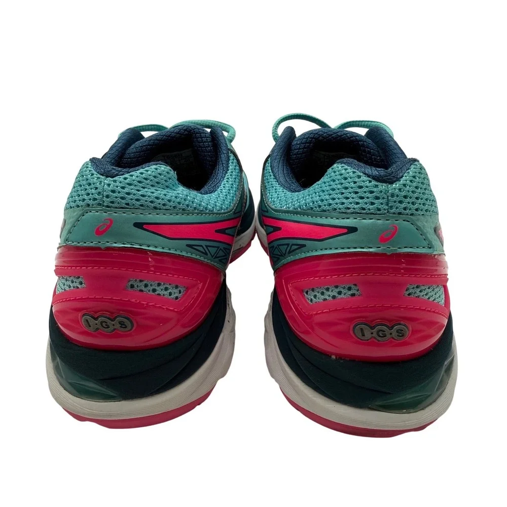 ASICS GT-2000 4 Running Shoes Womens 8.5 Turquoise Pink Stability T656N EUC